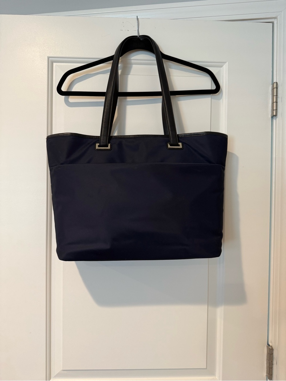 Seville Aire Tote - Nylon - Deep Navy / Gold / Grey 13"